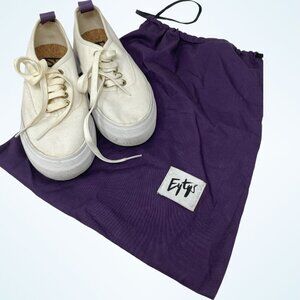 Eytys White Canvas Sneakers EU 35 Womens 5.5